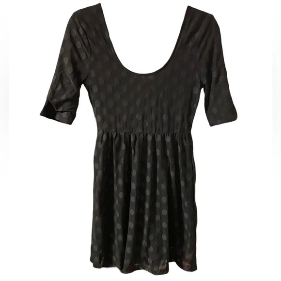 VOLCOM LET IT ROLL POLKA DOT DRESS - Picture 2 of 5